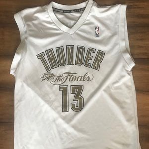 NBA James harden okc finals jersey